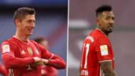 Robert Lewandowski Jerome Boateng FC Bayern VfB Stuttgart GFX