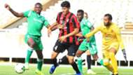 NICHOLAS KIPKIRUIMUSTAPIA BELABRIMOHAMED LAMINE of Gor Mahia and USM Alger.