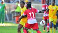 Harambee Starlets v Zimbabwe.