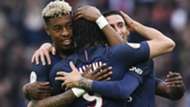 Edinson Cavani Angel Di Maria Presenl Kimpembe PSG Montpellier Ligue 1 22042017