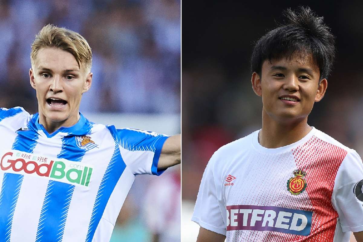 ウーデゴールと久保は 2つの白い真珠 レアルからレンタル中の 神童 に現地紙も注目 Goal Com