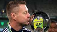 Dylan Kerr head coach of Tshakhuma FC with 2021 Nedbank Cup.