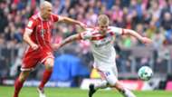 Arjen Robben, Rick van Drongelen, Bayern Munchen - Hamburger SV, Bundesliga 03102018