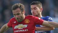 Juan Mata Jorginho Man Utd Chelsea 2018