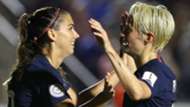 Alex Morgan Megan Rapinoe USWNT