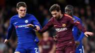 Andreas Chritensen, Lionel Messi, Chelsea vs Barcelona