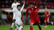Jan Movarek Thiago Augsburg Bayern Munich Bundesliga 15022019