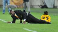 Steve Komphela and Hendrick Ekstein of Kaizer Chiefs
