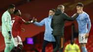 Manchester United City Ole Gunnar Solskjaer John Stones 2020-21