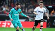 Lionel Messi Kevin Gameiro Valencia Barcelona LaLiga 25012020
