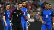 Hugo Lloris Dimitri Payet Olivier Giroud France Albania UEFA Euro 2016 15062016