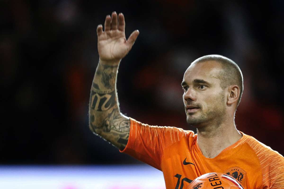 元オランダ代表スナイデルが現役引退 インテルの3冠やw杯準優勝など輝かしいキャリアに幕 Goal Com