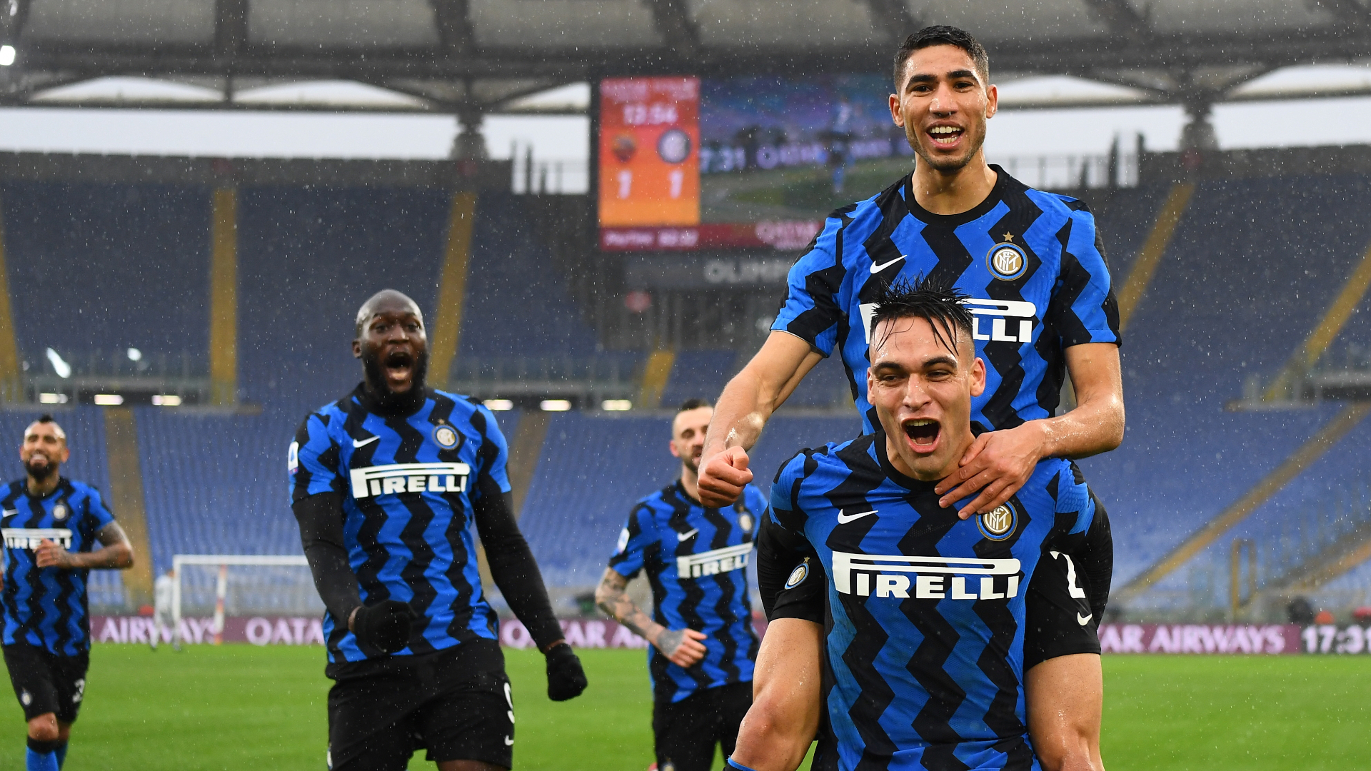 Laporan Pertandingan As Roma 2 2 Inter Milan Goal Com