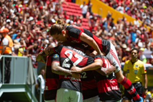 Resultado de imagem para flamengo 3 x 0 atlhetico supercopa do brasil