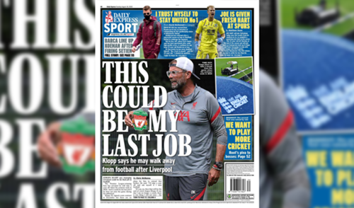 دايلي إكسبريس - اعتزال كلوب