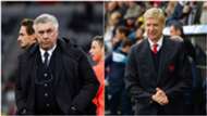 Carlo Ancelotti Arsene Wenger