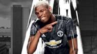 Paul Pogba Man Utd away shirt 17-18
