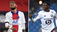 Neymar Timothy Weah PSG Lille GFX