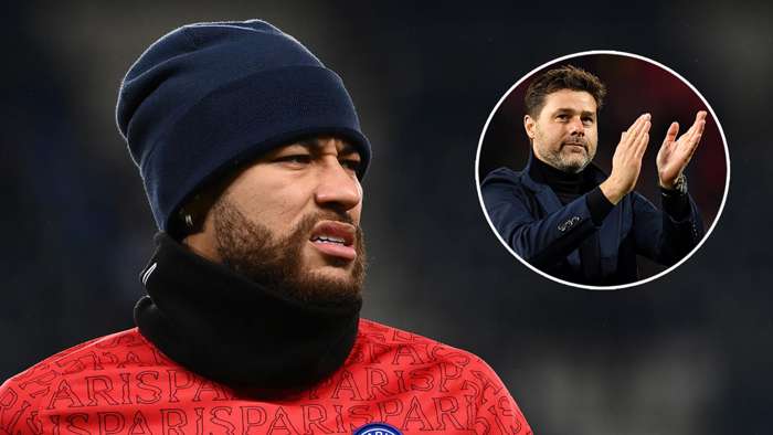 Neymar Mauricio Pochettino PSG 2020-21