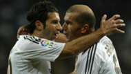 Luis Figo Zinedine Zidane Real Madrid 14112004