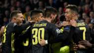 Juventus celebrate vs Ajax, UCL 2018-19