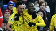 Pierre-Emerick Aubameyang Nicolas Pepe Arsenal 2019-20