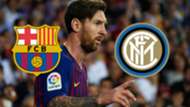 Lionel Messi Barcelona Inter