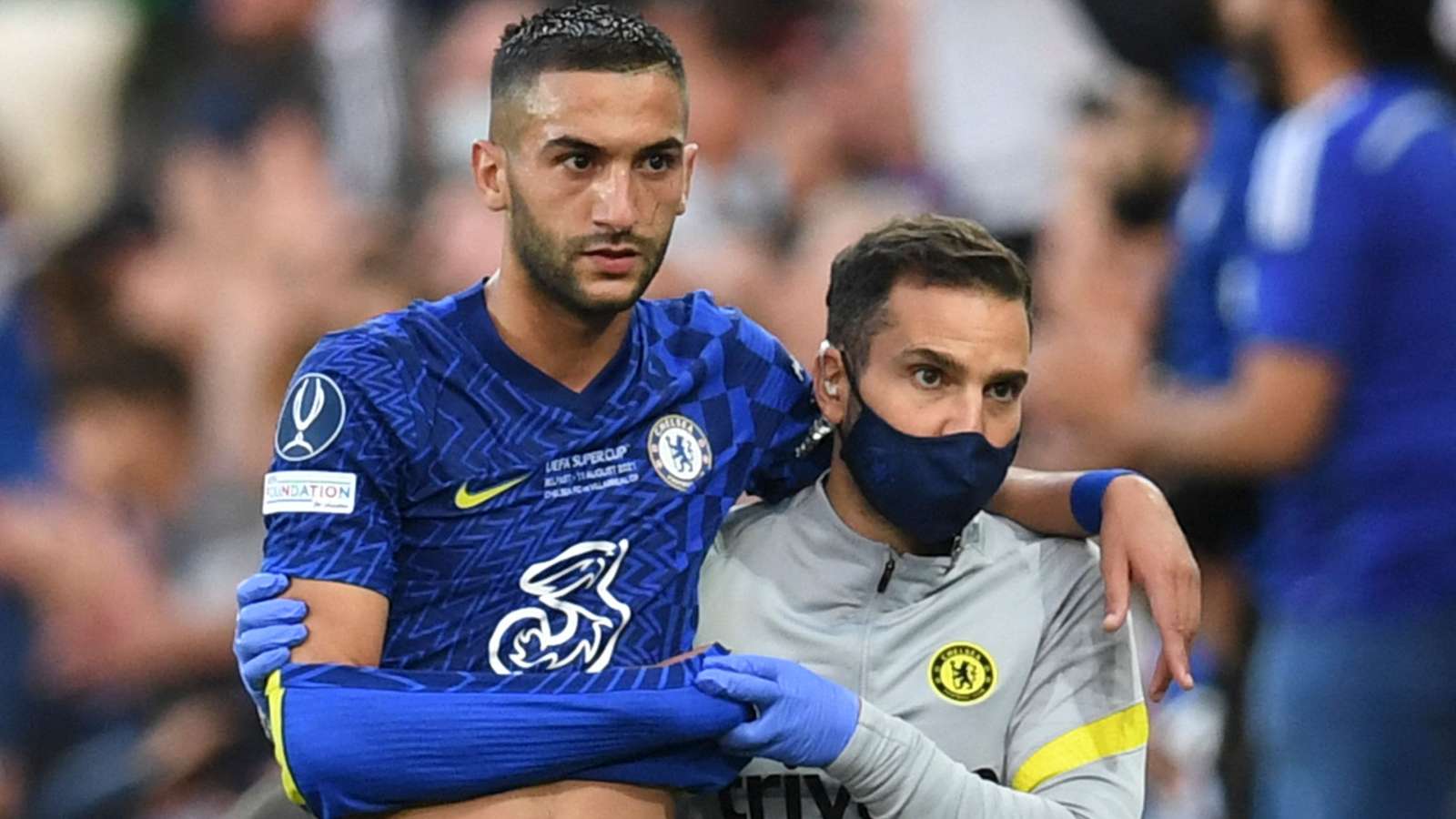 Chelsea star Ziyech subbed off due to injury after scoring against