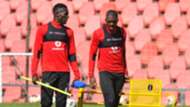Augustine Mulenga & Abel Mabaso, Orlando Pirates, September 2018