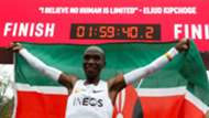 Eliud Kipchoge breaks record for Kenya.