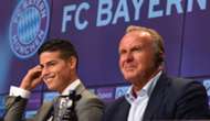 James Rodríguez & Rummenigge Bayern Munich