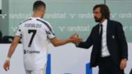 Cristiano Ronaldo Andrea Pirlo Juventus 2020-21