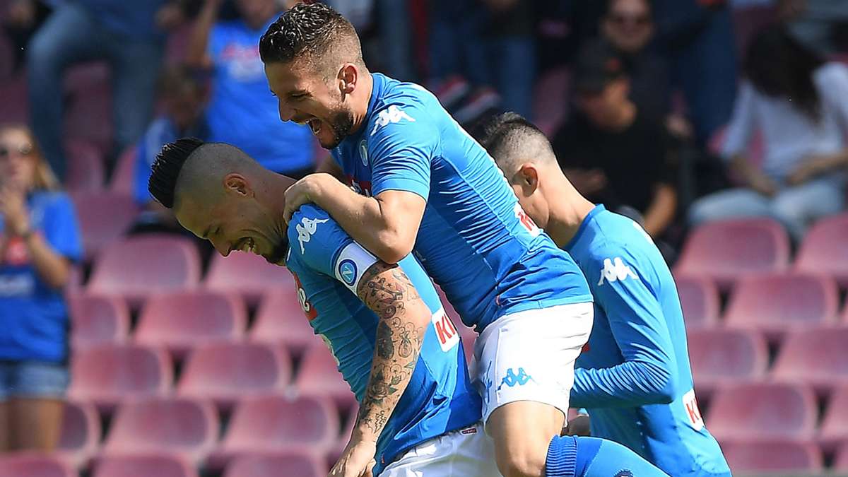 Naples v Cagliari résumé du match, 01/10/2017, Serie A | Goal.com