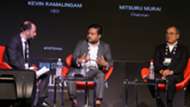 Kevin Ramalingam, Mitsuru Murai, World Football Summit Asia 2019