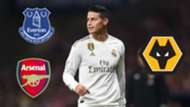 James Rodriguez escudos Premier League