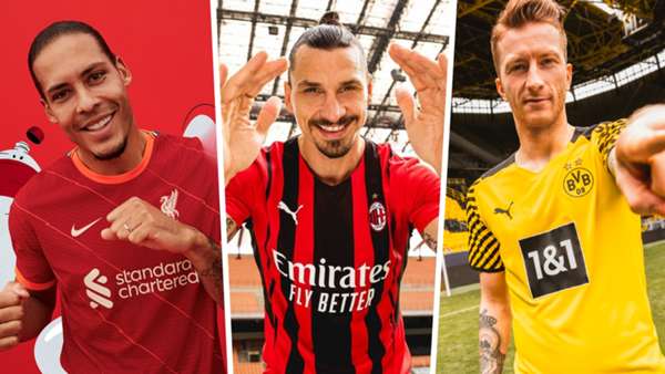New 2021-22 football kits: Liverpool, AC Milan & all the ...