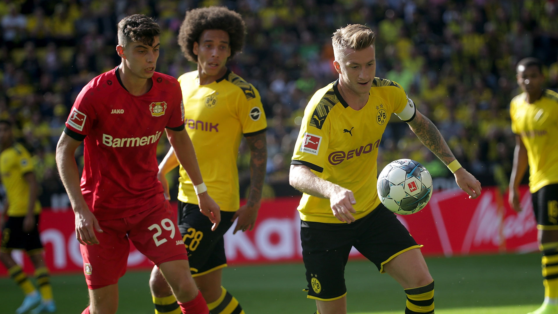 Bvb Borussia Dortmund Bei Bayer Leverkusen Tv Live Stream