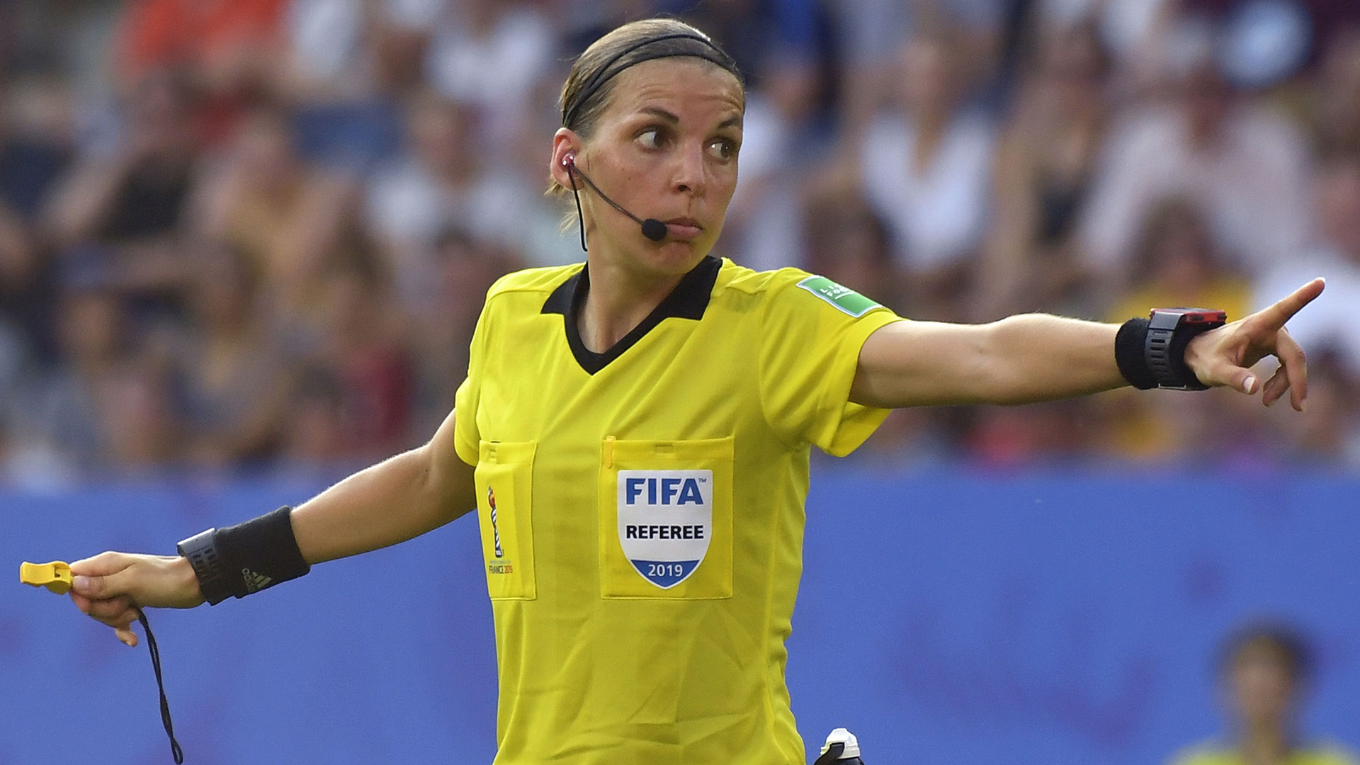 Stephanie Frappart set to make history as the first female referee to take charge of a men's Champions League || PEAKVIBEZ