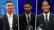 Cristiano Ronaldo Lionel Messi Virgil van Dijk 2019