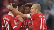 Sebastian Rudy Arjen Robben David Alaba Kingsley Coman Bayern Munich