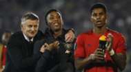 Ole Gunnar Solskjaer Anthony Martial Marcus Rashford Manchester United