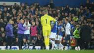 Son Heung-min Andre Gomes injury Everton vs Tottenham 2019-20