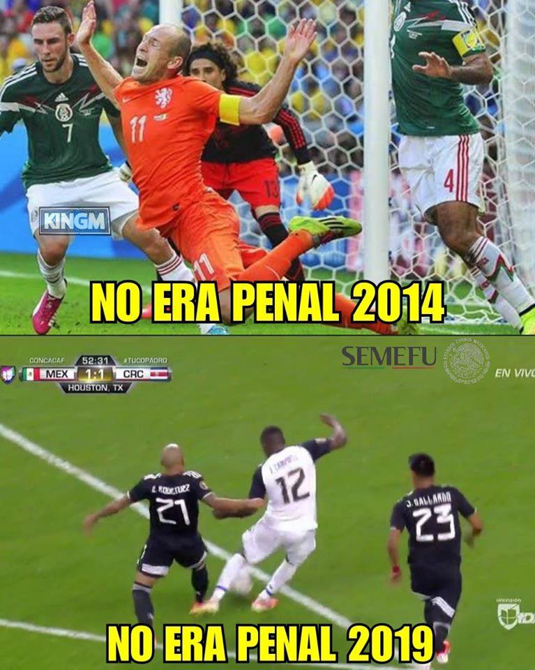 Los memes de México y Costa Rica ya calientan los cuartos