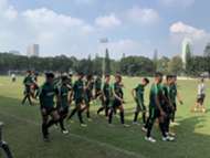 Latihan Timnas Indonesia U-22