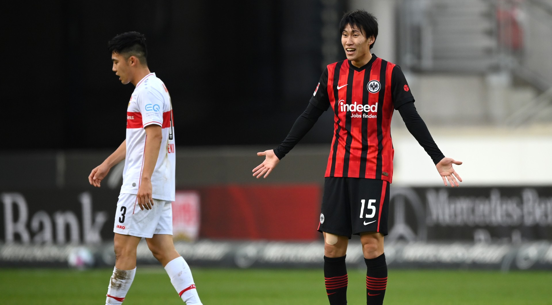 長谷部が好守で奮闘 鎌田 遠藤も先発のシュトゥットガルト対フランクフルトはドロー決着 Goal Com