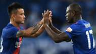 Cameroon forward Christian Bassogog Shanghai Shenhua.