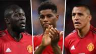 Romelu Lukaku Marcus Rashford Alexis Sanchez Man Utd 2018