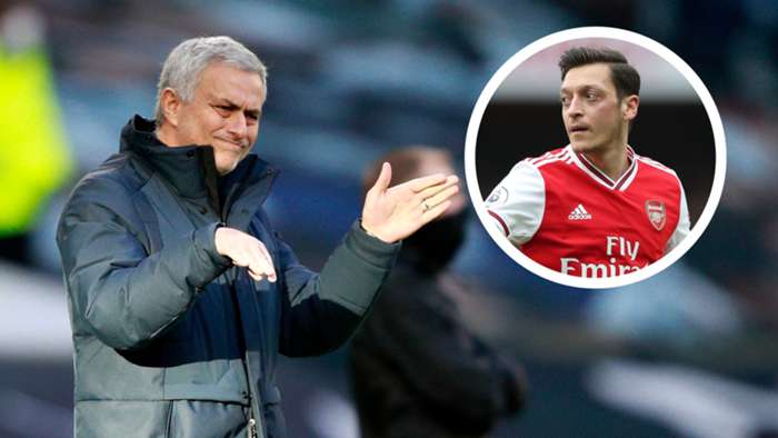 Jose Mourinho Mesut Ozil