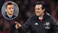 Mesut Ozil Unai Emery Arsenal 2019