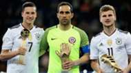 Julian Draxler Claudio Bravo Timo Werner Chile Germany Confederations Cup 07022017